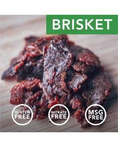 CRIBRISKETSSM image(0) - MASTER PACK OF 8 SWEET AND SPICY BRISKET CADDIES CONTAINING 8 3 oz bags (64 bags total)