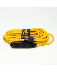 FRG2015 - 25ft 14 Gauge Household Cord with Triple Tap and Storage Strap