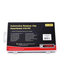 KTI04630 image(0) - Automotive Retainer Clip Assortment 415pc