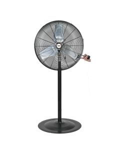 24" Waterproof Oscillating Pedestal Fan
