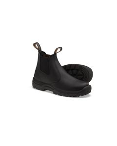 BLU491-070 image(0) - Blundstone 491 Soft Toe Elastic Side Slip-on Boot, Water Resistant, Kick Guard, Black
