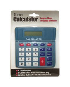 BFOCALC5 image(0) - 5 Inch Large Button Calculator