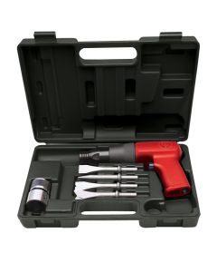CPT7110K image(0) - Air Hammer Kit, Shock Reduced Tool W/Chisels & Qc