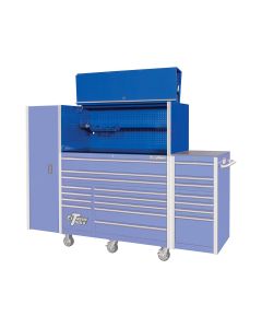 EXTRX552501HCBL image(0) - Extreme Tools 55 in. x 25 in. Pro Hutch, Blue