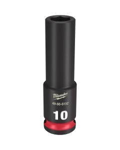 MLW49-66-6152 image(0) - SHOCKWAVE Impact Duty™ 3/8"Drive 10MM Deep 6 Point Socket