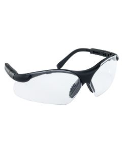 SAS541-0000 image(0) - Sidewinders Safe Glasses w/ Black Frame and Clear Lens in Polybag