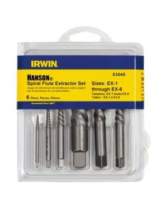 HAN53545 image(0) - 6PC SPIRAL EXTRACTOR SET