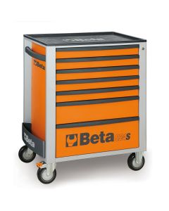 BTA024002671 image(0) - Mobile Roller Cab 7 Draw, Orange