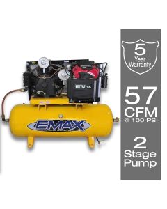 EMXEGES2480ST image(0) - Stationary Gasoline Electric Air Compressor