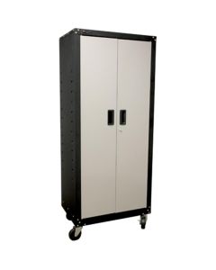 HOMGS00765021 image(0) - 2-Door Tall Mobile Cabinet with 4 Shelves, Steel