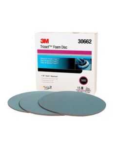 MMM30662 image(0) - Trizact Hookit Foam Disc 6" P5000 (15/Pack)