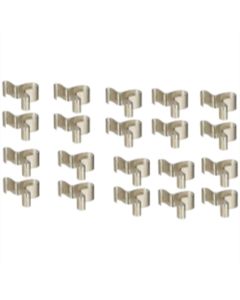 VIMV420C-20B image(0) - 20 Pack 1/4 in. Replacement Clips