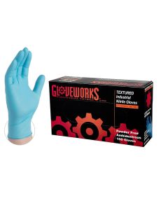 AMXINPF46100 image(0) - Gloveworks Nitrile Powder Free Gloves L