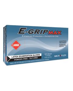 MFXL924 image(0) - E-GRIPMAX PF LATEX EXAM GLOVES BOX/100 XL