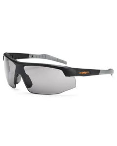 ERG59030 image(0) - SKOLL Smoke Lens Matte Black Safety Glasses