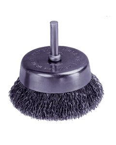 BRUSH WIRE CUP 2-1/2IN.  .014 WIRE CRIMPED