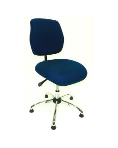 LDS1010431 - ESD Chair - Low Height - Deluxe Blue