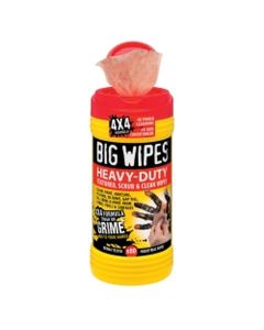 Case of 8 Big Wipes Heavy Duty Anti-bacterial Hand Sanitizing Wipes 80 Count (8"x11.5" wipe)