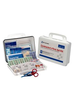 FAO9301-25P image(0) - 25 Person Contractor First Aid Kit Plastic Case