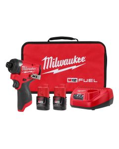 MLW3453-22 image(0) - M12 FUEL™ 1/4" Hex Impact Driver Kit