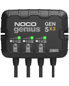 NOCGEN5X3 image(0) - 3-Bank 15A Onboard Battery Charger