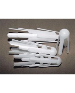 CSU431017 image(0) - White Plastic Finger Splint Assortment (Pack of 12