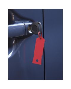 PETFB-P9933-99 image(0) - Red Plastic Key Tags- 1,000/Box