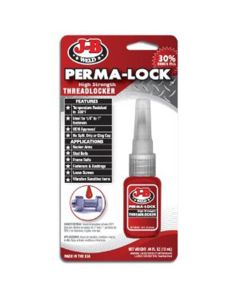 JBW27113 image(0) - J-B Weld Perma-Lock 13ml. Red Threadlocker