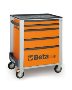 BTA024002651 image(0) - Mobile Roller Cab 5 Draw, Orange