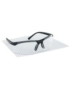 SAS541-1500 image(0) - Sidewinder 1.5x Readers Safe Glasses w/ Black Frame and Clear Lens in Polybag