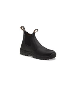 BLU491-080 image(0) - Blundstone 491 Soft Toe Elastic Side Slip-on Boot, Water Resistant, Kick Guard, Black