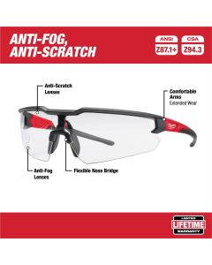 MLW48-73-2000 - Clear Safety Glasses