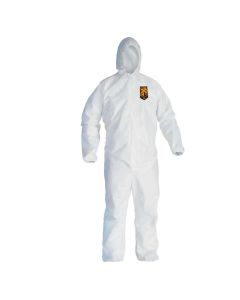 KIM46113 image(0) - Hooded Coverall  Lg