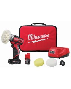 MLW2438-22X - M12 CORDLESS VARIABLE SPEED POLISHER SANDER 5-PC ACCESSORY KIT
