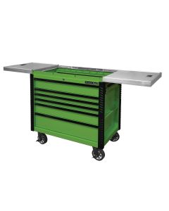 EXTEX4106TCSGNBK image(0) - 41" 6 Drawer Slide Top Tool Cart, Lime Green