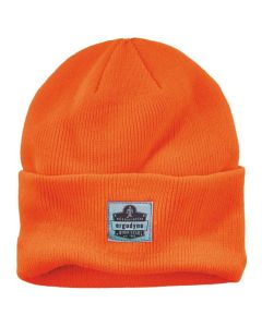 6806 Orange 6806 Cuffed Rib Knit Beanie Hat