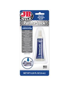 JBW24206 image(0) - J-B Weld Perma-lock 6 ml.Blue threadlocker