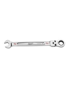 MLW45-96-9813 image(0) - 7/16" Flex Head Ratcheting Combination Wrench