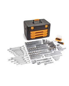 243PC 6 POINT 1/4" 3/8" 1/2" DR TOOL SET
