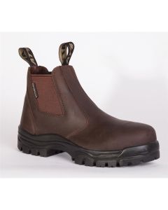 Boots OL M'S CHELSEA Leather Brown