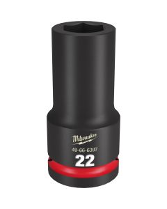 MLW49-66-6397 image(0) - SHOCKWAVE Impact Duty™ 3/4"Drive 22MM Deep 6 Point Socket