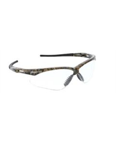 MCRMOMP110AF image(0) - Cord includedPasses ANSI Z87+ standardsPolycarbonate lenses provide 99.9% UVA/UVB/UVC protectionPopular Mossy Oak® Camouflage Pattern FrameSingle lens, wrap-around design for unobstructed viewSoft, flexible TPR temples and nosepad 