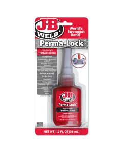 JBW27136 image(0) - J-B Perma-Lock RED 36 ml. Threadlocker