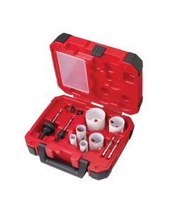 MLW49-22-4095 image(0) - 10-PC ELECTRICIAN'S ICE HARDENED HOLE SAW KIT
