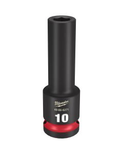 MLW49-66-6271 image(0) - SHOCKWAVE Impact Duty™ 1/2"Drive 10MM Deep 6 Point Socket