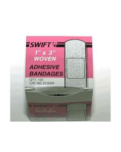 CSU16459 image(0) - Woven Bandaids (Pack of 100) 1 in. x 3 in.
