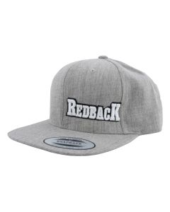 RDBSNPBCKGRY image(0) - Snapback Embroidered Logo Grey Heathered Cap