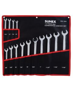 V8T8910 Combination Wrench Sets V-8 Tools 10 Piece Metric Stubby Combination Wrench Set 10 mm to 19 mm Category 