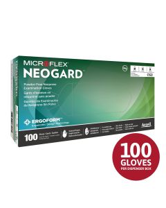 MFXC520 image(0) - NEOGARD C52 Glove Green X-Small Box 100 units