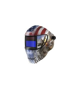 KTIXDTM25-USA image(0) - Red, White, Blue Patriotic Welding Helmet